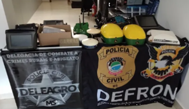 Polícia Civil apreende equipamentos agrícolas furtados durante operação em Assis