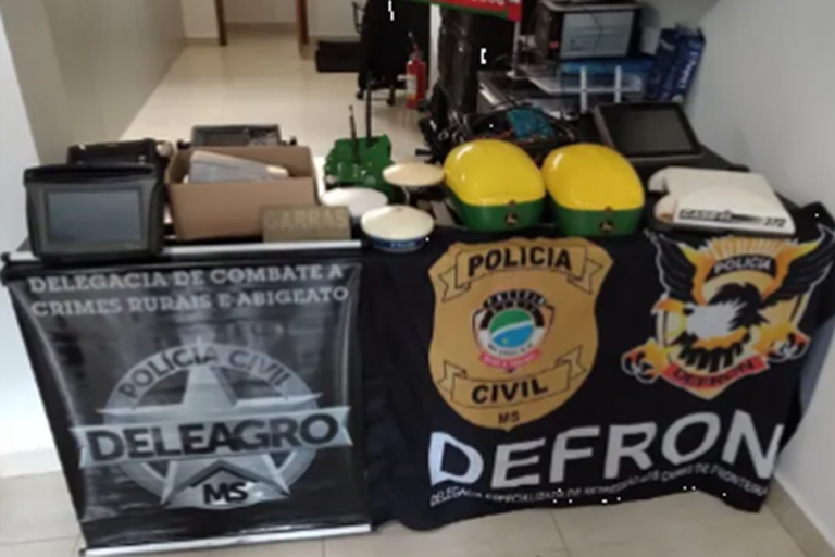 Polícia Civil apreende equipamentos agrícolas furtados durante operação em Assis