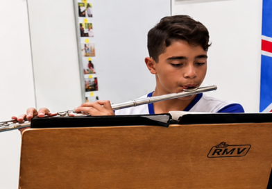 Instituição Aparecido Savegnago promove Concerto Pedagógico com alunos de flauta e contrabaixo no dia 1º de junho