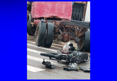 Tatuí (SP) acidente Grave entre caminhão e moto deixa feridos