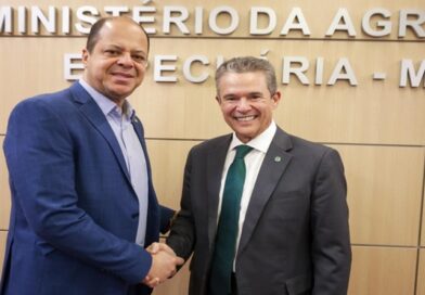 Ribamar Silva articula investimentos para o agro paulista em reunião com ministro da Agricultura
